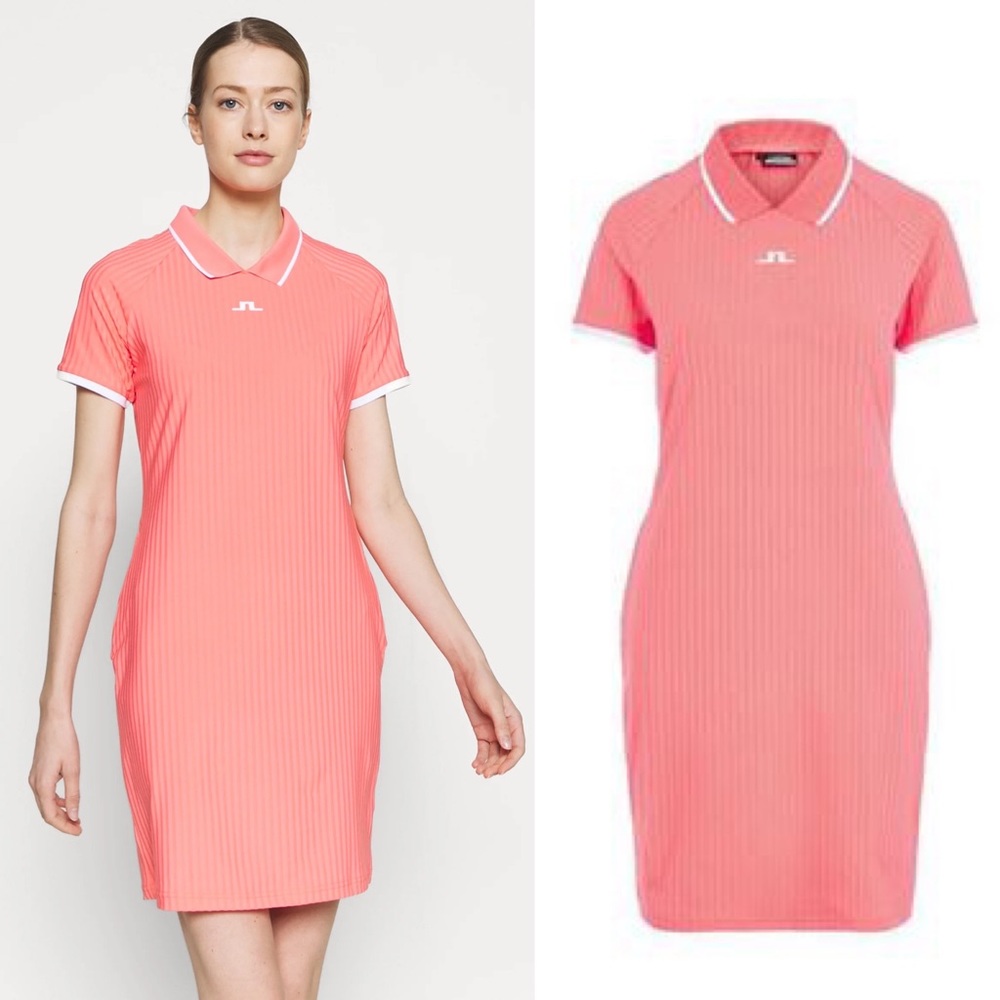 J. Lindeberg Coral Polo Dress